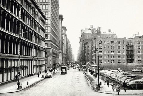 Broadway looking south from East 10th Street