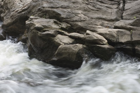 Rocks and Rushing Water