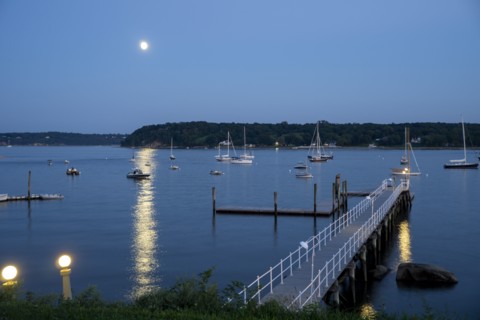 Harbor at Night