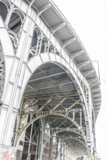 Low Angle View of Elevated Riverside Drive