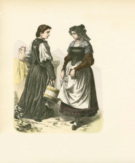 Swiss Folk Dress