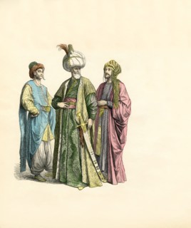 Turkish Official and Two Noblemen