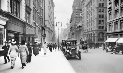 View of Fifth Avenue looking south from 36th Street