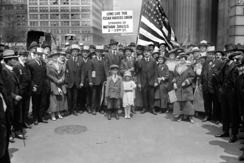 Striking Garment Workers