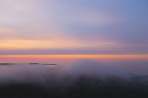 Sunrise and Fog