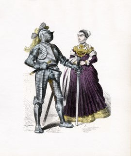 Knight and Noblewoman