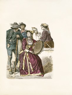 Italian Folk Dress