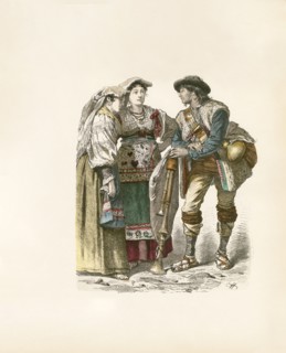 Italian Folk Dress