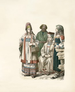 Russian Folk Dress