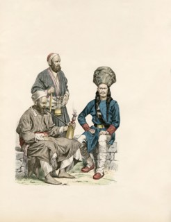 Men from Ladaskh in the Himalayas