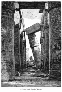 A portion of the Temple of Karnac (Karnak)