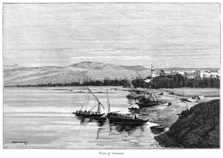 View of Assouan (Aswan)
