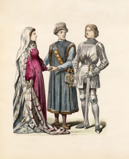 Lady's Dress (Mid 1400)