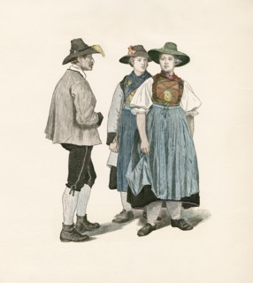 Tyrolean Folk Dress