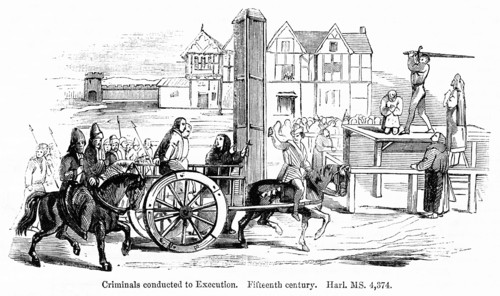 Criminals conducted to Execution
