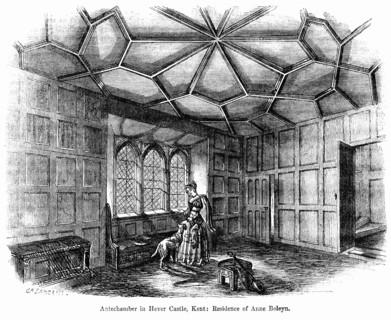 Antechamber in Hever Castle
