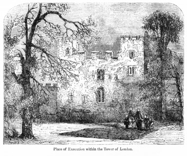 Place of Execution within the Tower of London