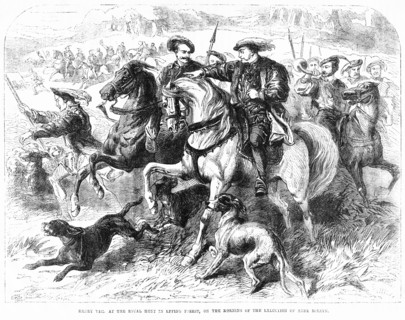 Henry VIII at the Royal Hunt in Epping Forest