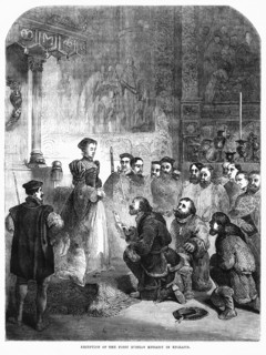 Reception of the First Russian Embassy in England