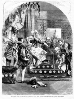 The Dismission of the Earl of Murray (Moray) and the Abbot of Kilwinning by Queen Elizabeth