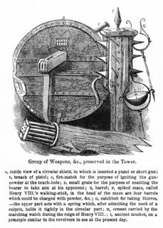 Group of Weapons preserved in the Tower (of London)