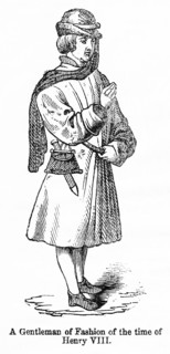 A Gentleman of Fashion of the time of Henry VIII