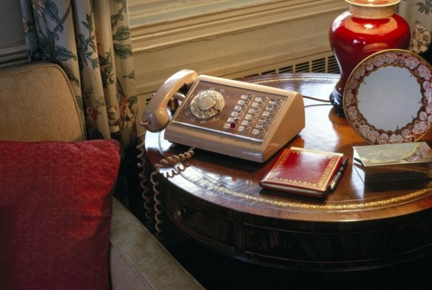 Telephone on End Table
