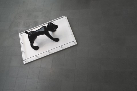 Your Dog Sculpture by Yoshitomo Nara