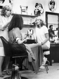 Stella Stevens (left)