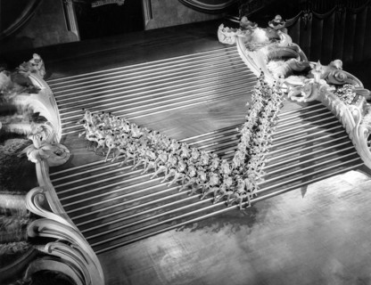 High Angle View of Symmetrical Stage Production
