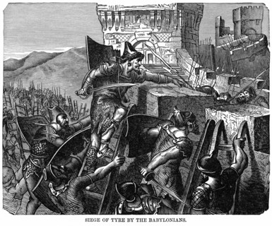 Siege of Tyre by Babylonians