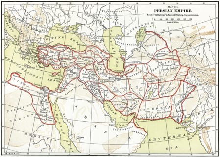 Persian Empire Map