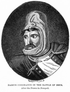 Darius Codomanus in the Battle of Issus