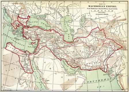 Map VI. Macedonian Empire