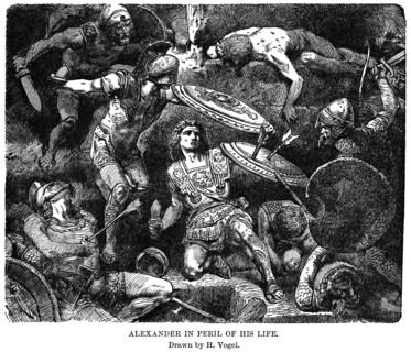 Alexander the Great in peril of his Life