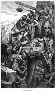 Alexander the Great before Tyre