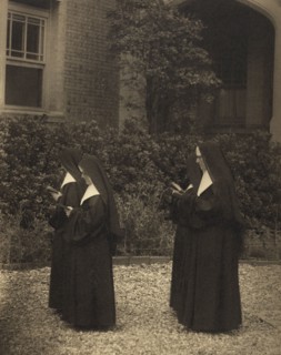 Four Nuns in Procession