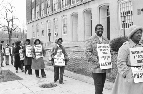 African American teachers from Washington Teachers Union