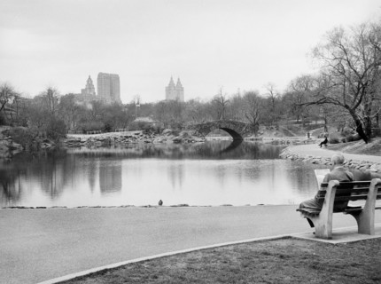 Man reading Newspaper