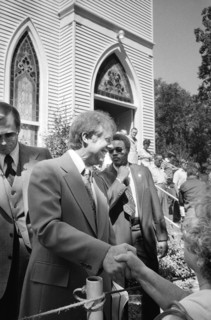 U.S. Democratic Presidential Nominee Jimmy Carter