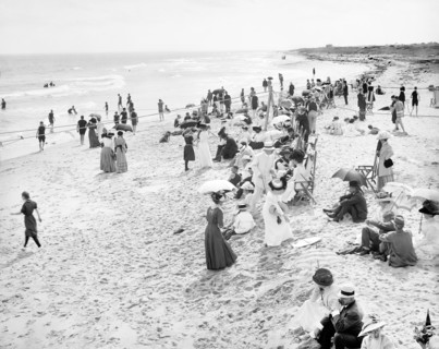 Beachgoers