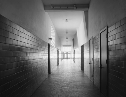 School corridor