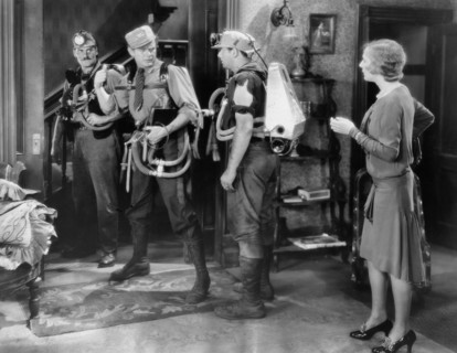 Charles Bickford (2nd left)