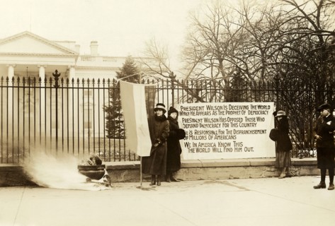 National Woman's Party watchfire demonstrators