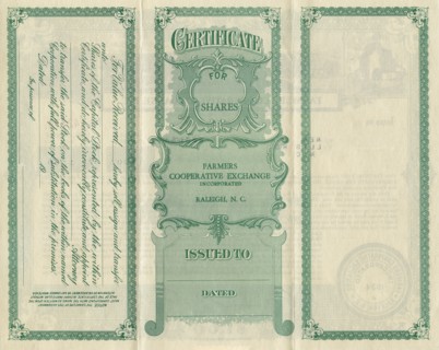 Stock Certificate