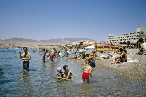 Beachgoers