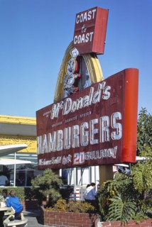 McDonald's fast food restaurant