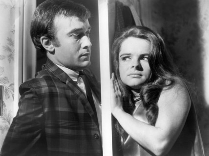 Susan Bernard, on-set of the film, Stranger in Hollywood", Emerson Film Enterprises, 1968