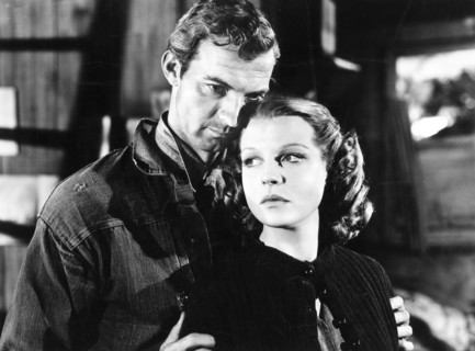 Zachary Scott, Betty Field, on-set of the film, "The Southerner", United Artists, 1945