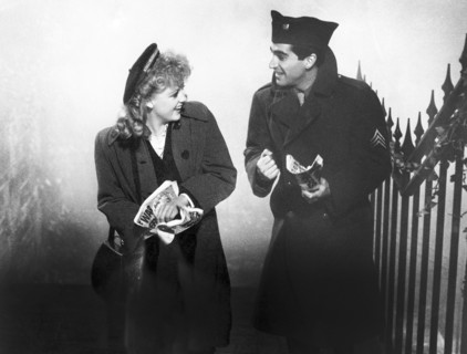 Wendy Morgan, Chick Vennera, on-set of the film, "Yanks", Universal Pictures, 1979